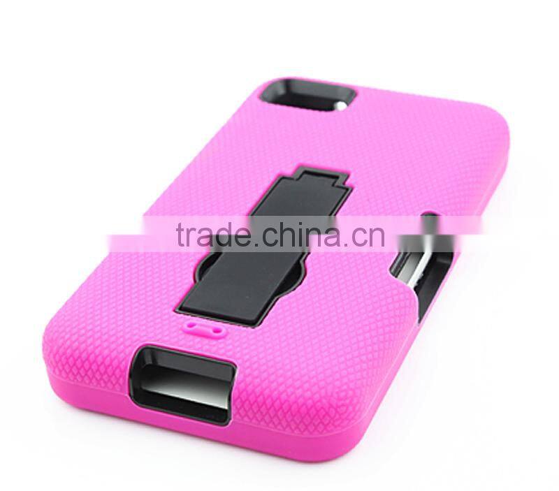Robot design and kickstand hybrid case for Blackberry Z10