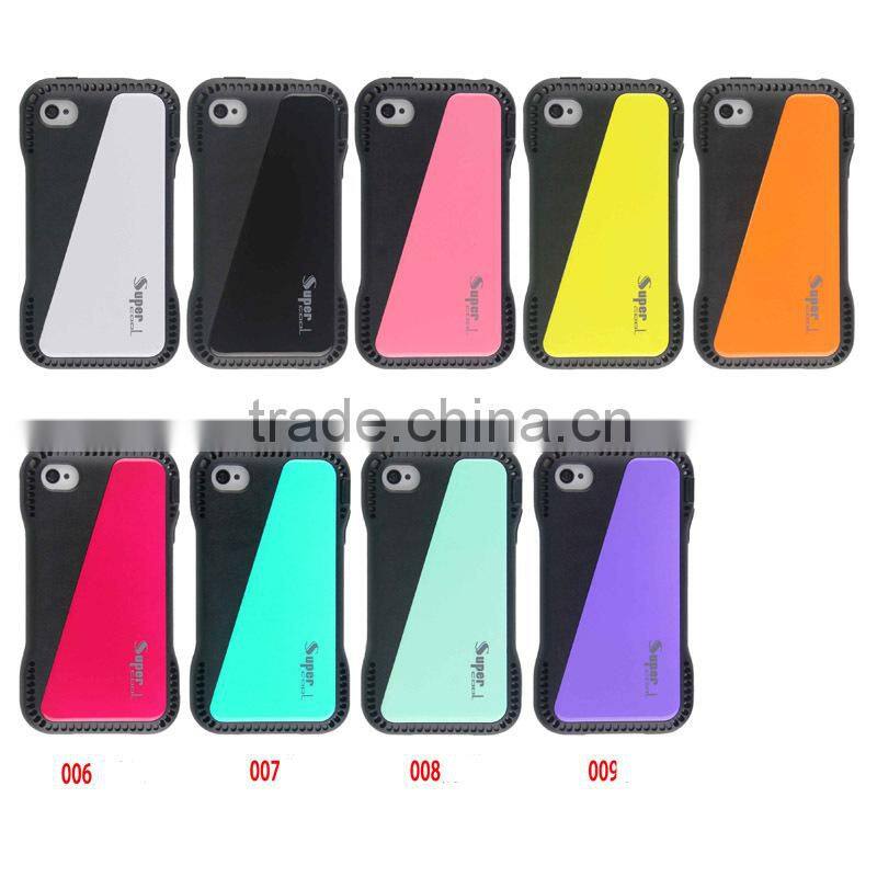 Brandnew sublimation defender cool case for iPhone 4 4S mobile bag
