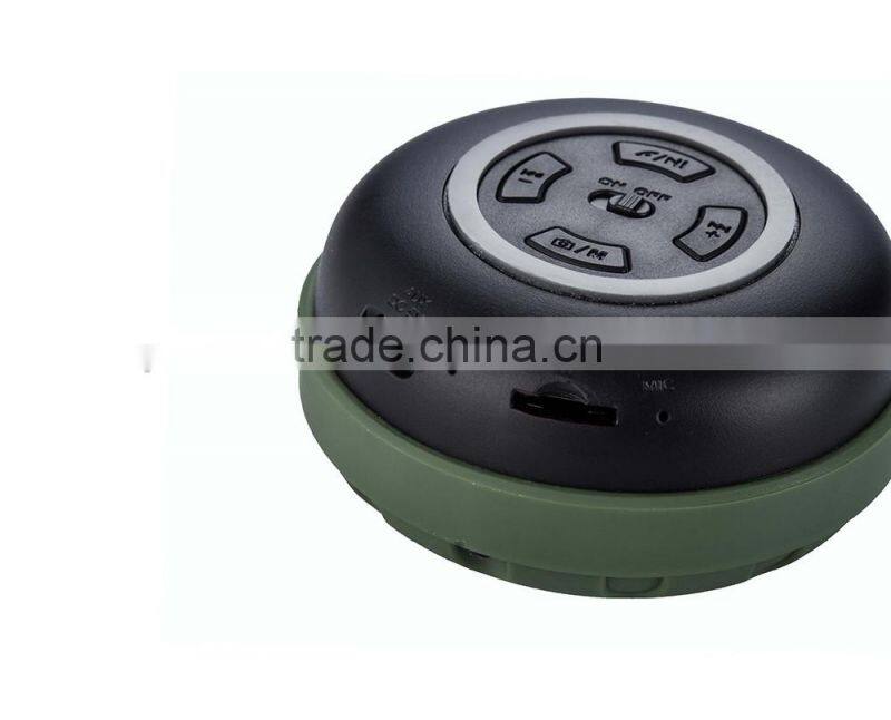 400mAh Battery Support TF, Remote Selfie Power Bank Bluetooth Speaker