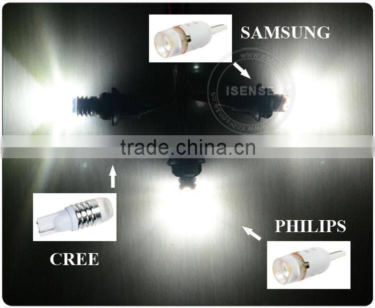 T10 3W LED Auto Lamp Reading Light Door Light Fog Light Bulb 12V White Color