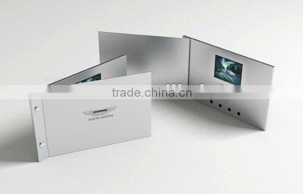 1.8-7" LCD video card, video greeting card, video greeting card module
