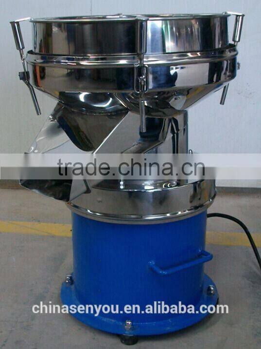 Small capacity stainless steel screening sifter machine