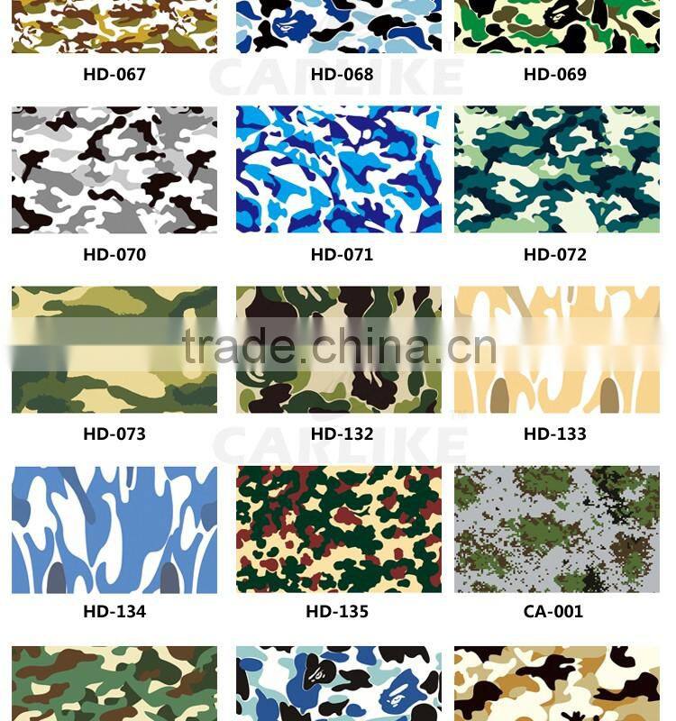 CARLIKE Stretch Auto Vinyl Film Digital Camouflage Sticker Foil