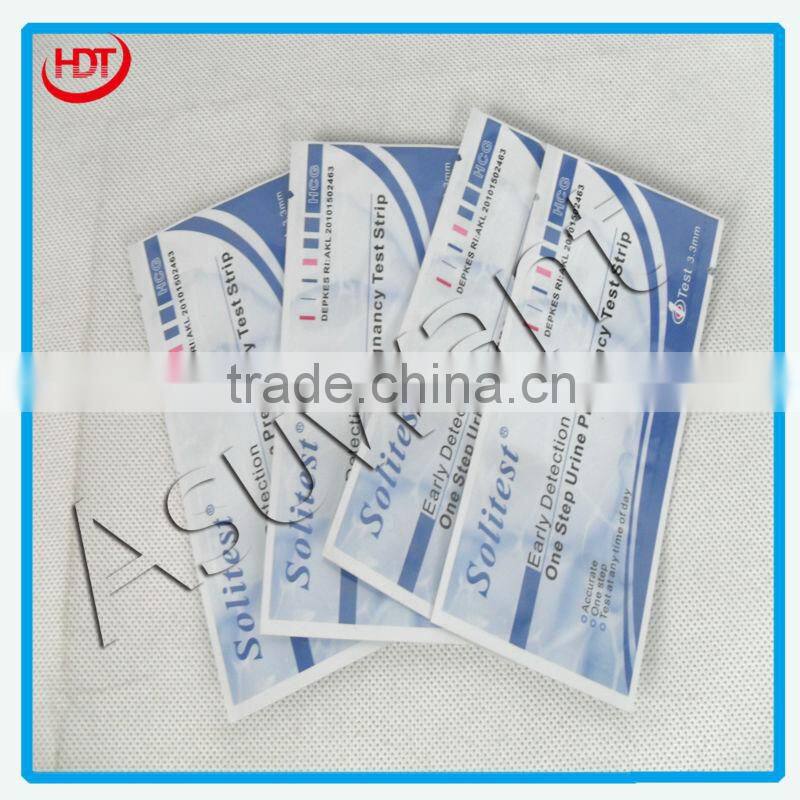 Aluminium foil small packaging bag for atlas medical pregnancy test
