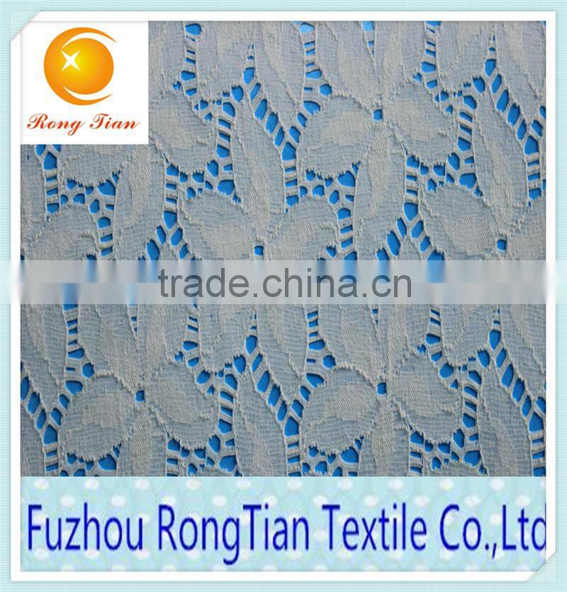 Wholesale cheap flower jacquard lace fabric for curtains