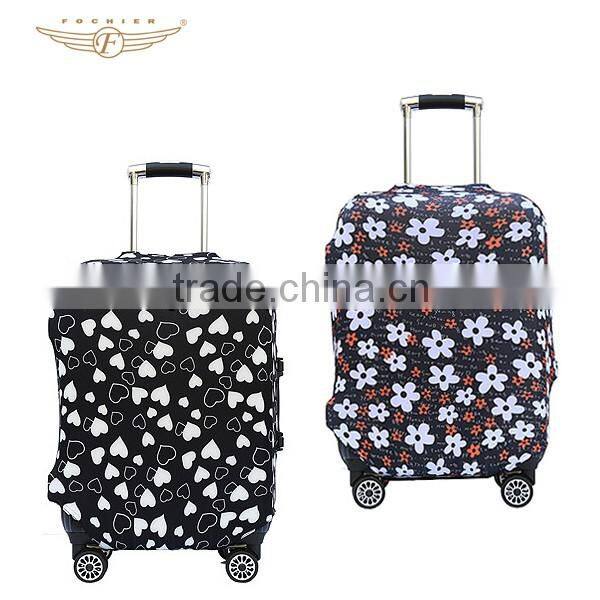 Hot Selling Custom Printing Luggage Cover Spandex