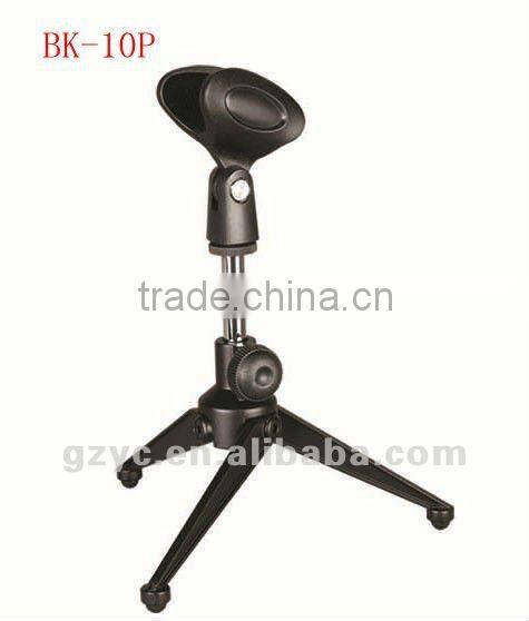 triangle base microphone table stand
