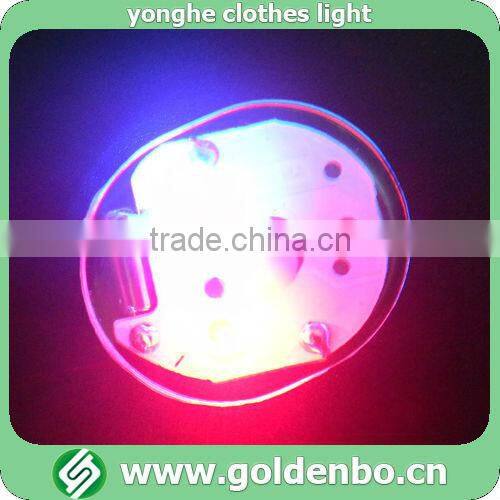 Colourful led flashing light for clothes