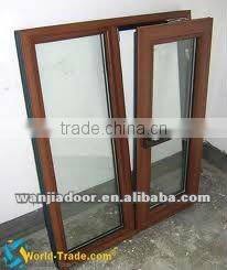 vertical hinged window/vertical opening window/foshan wanjia brand