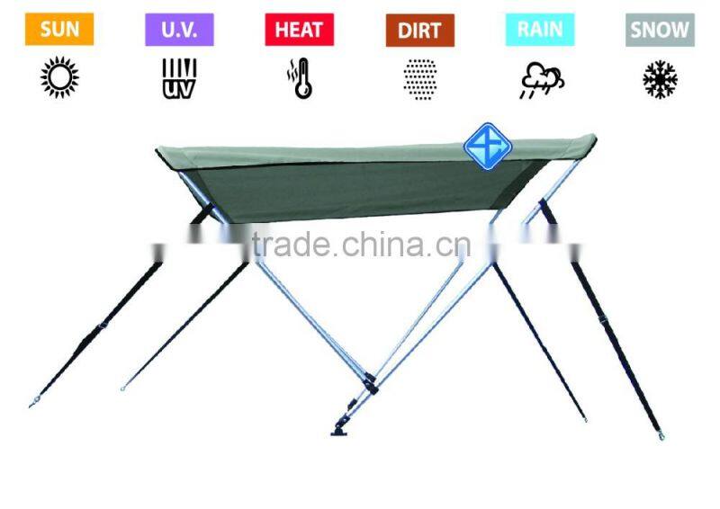 Best selling pontoon boat bimini top marine hardware specially supply bimini top
