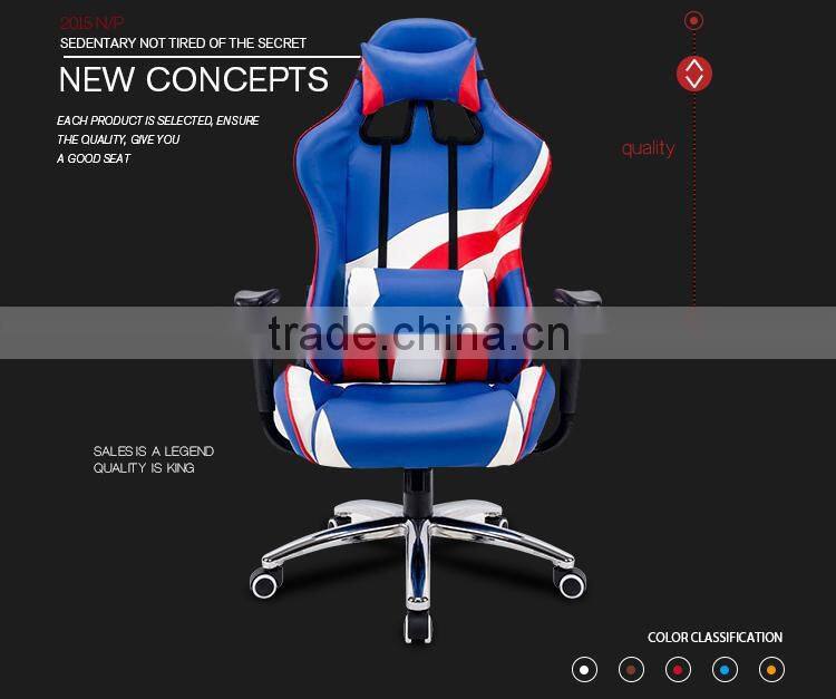 Luxry New style PU leather High quality Gaming racing office chair Y182
