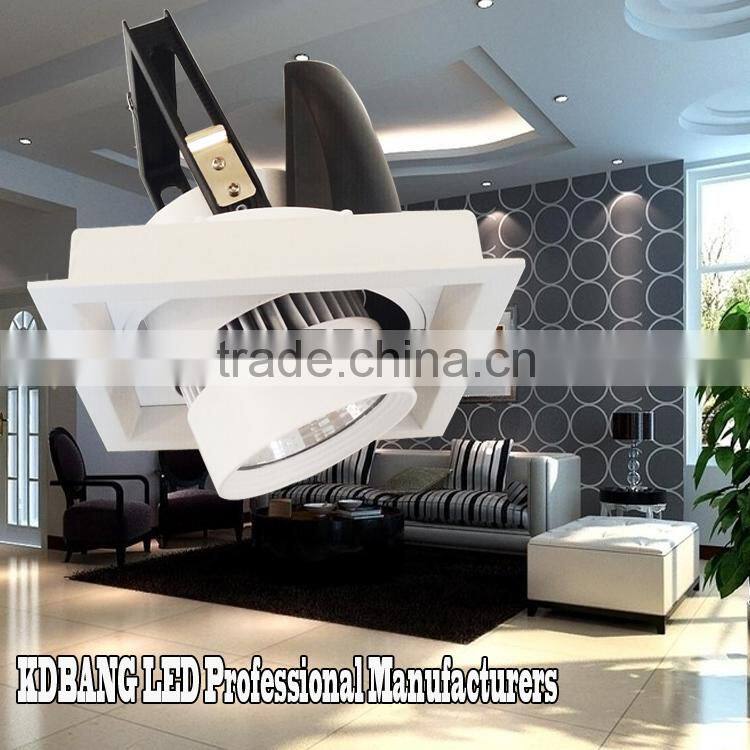 White colour housing epistar high lumen 40w cob led track light