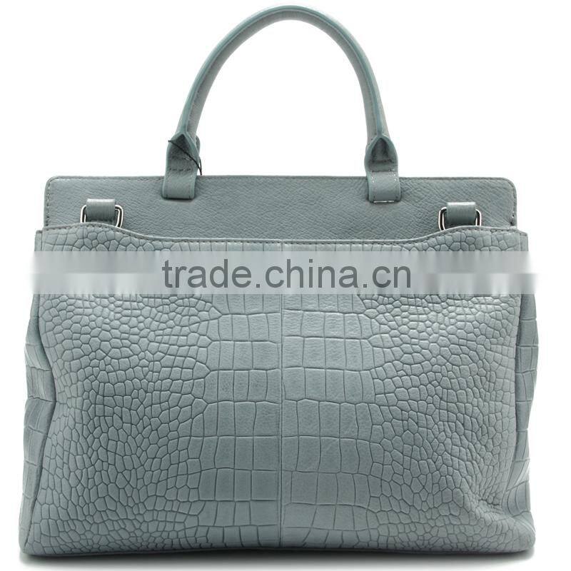 Leather crocodile Tote Bag Fashion women Handbags Ladies 2016, wholesale handbag China
