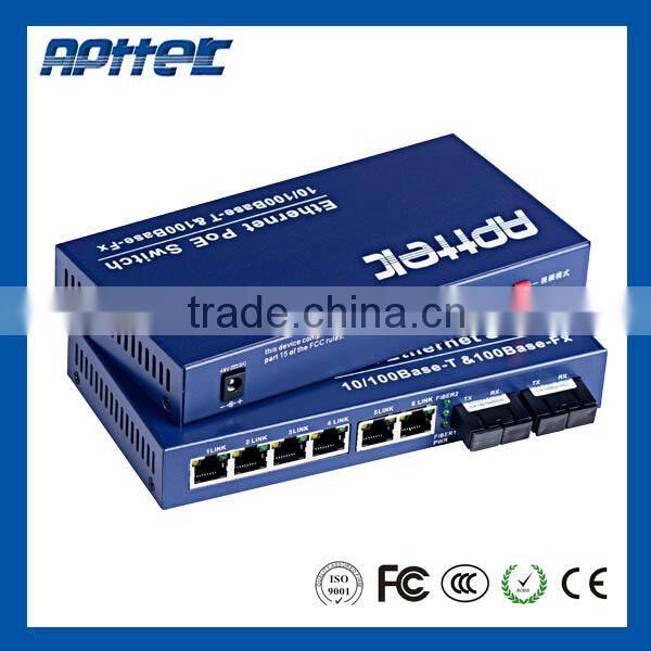 2 port switch poe 2 port fiber switch poe 100M 2 port switch poe