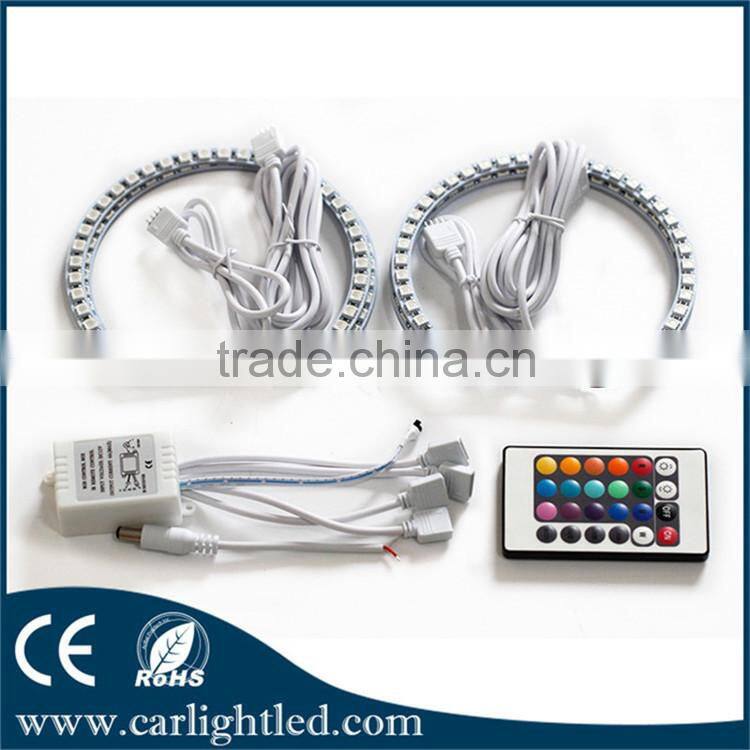 hot sale led car rgb color change led angel eye control rgb angel eye led color changing angel eyes headlightsfor BMW E46