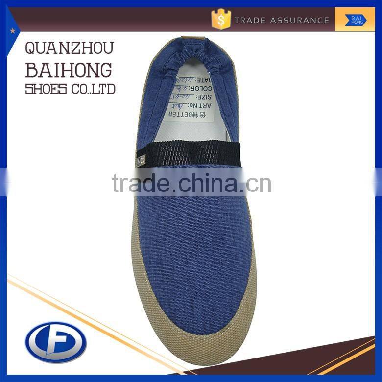 newest customized men fabric fashion shoe