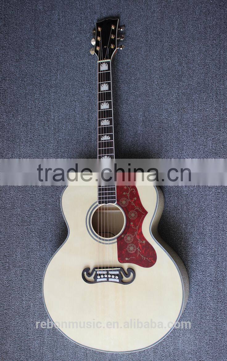 Weifang Rebon j200 type acoustic electric guitar with fishman EQ