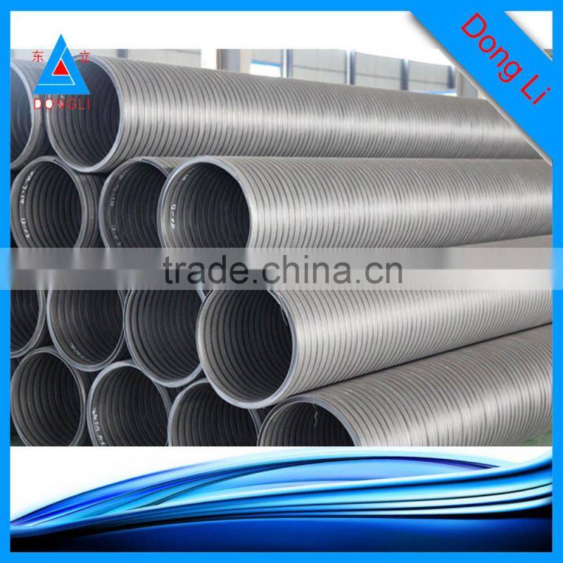 SN8 Socket joint Corrugated HDPE Pipe