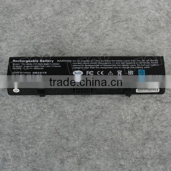 1525 rechargeable external battery pack 11.1v for Dell laptop