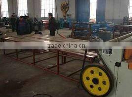 Flat sheet leveling, slitting and cutting machinery line