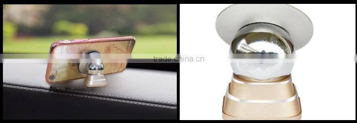 New design metal magnetic car phone holder with strong magnet disk
