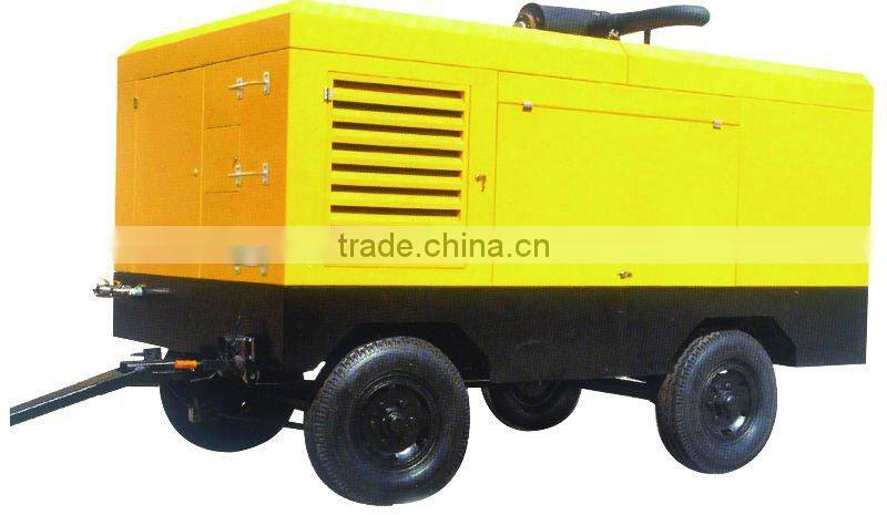 2014, 12M3/MIN Diesel Driven Portable Screw Air Compressor with ISO from China