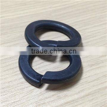 Black finish spring lock washer din127 in stock