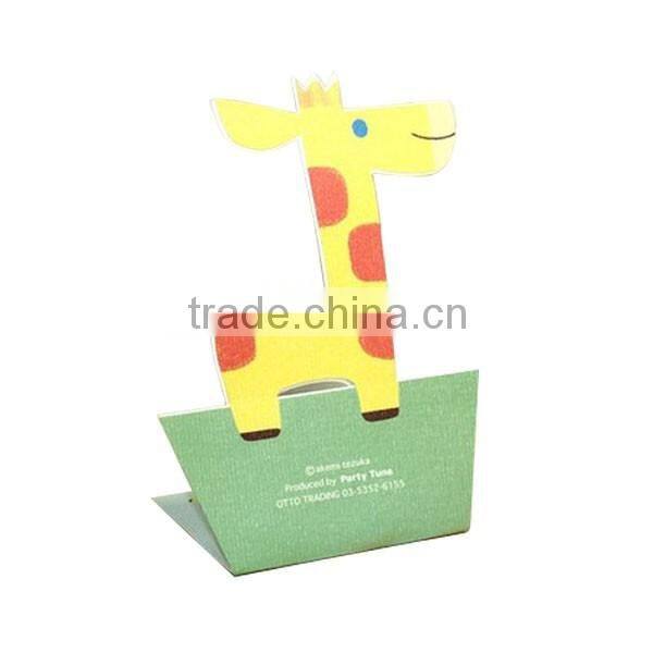 OEM high quality simple CMYK printing carton greeting card for children with competitive price