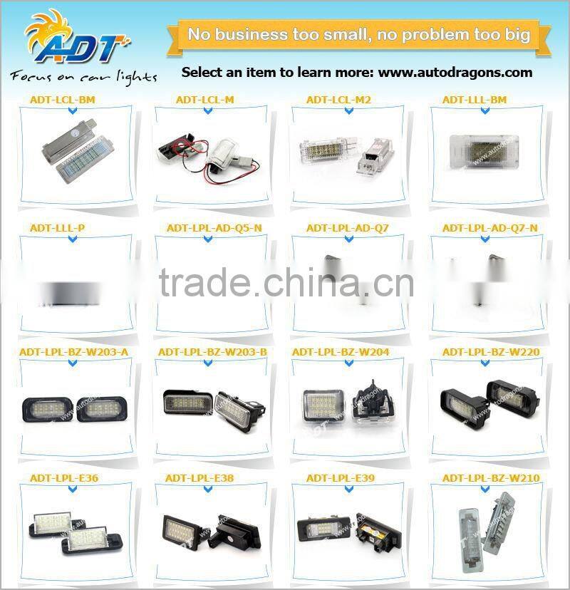 High quality car rear license plate light For f-ord for f-ocus C-MAX I 03~ MK2 03-08