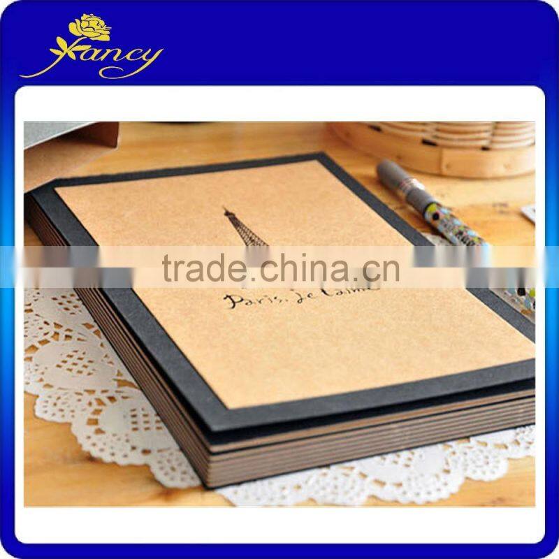 Kraft paper cover photo book
