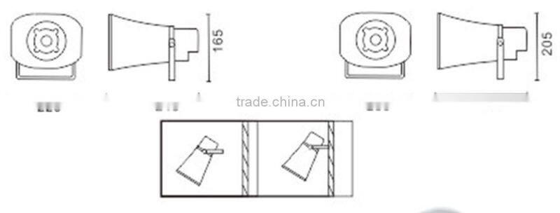 Horn Speaker 10W 20w 30w Strong Directional Outdoor PA Strong Directional horn speaker