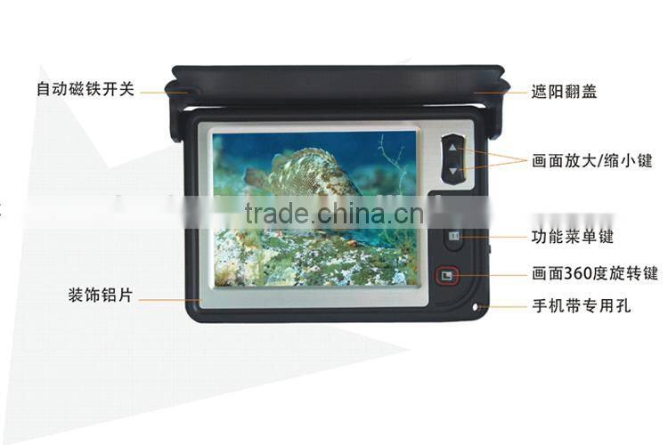 Mini waterproof camera fish finder