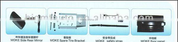 Right Hand Drive Convertible Petrol Mini Moke Mini Jeep for Sale