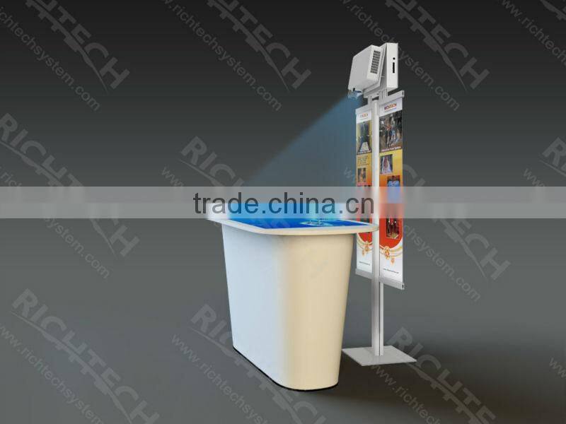 Richtech single size version interactive bar top for nightclub