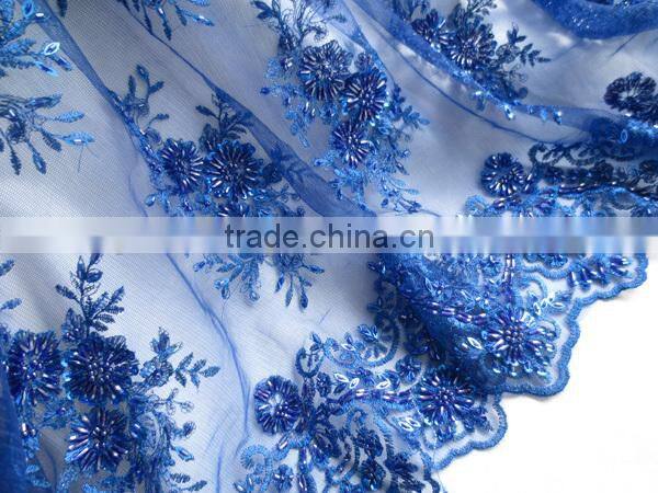 purple french bridal lace high quality african french lace fabric for evening dress