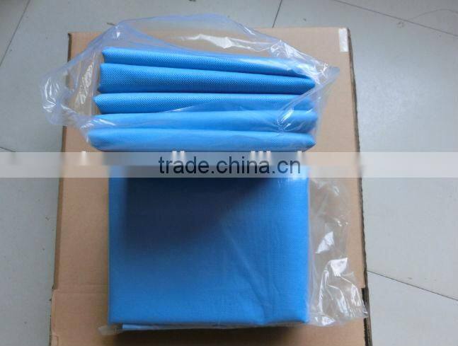 SMS and PP nonwoven disposable sheets in hospital