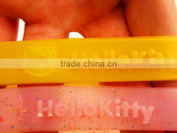 Anti-mosquito silicone wristbands