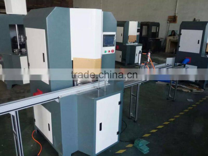 Aluminum extrusions computer wood cuttimg machine