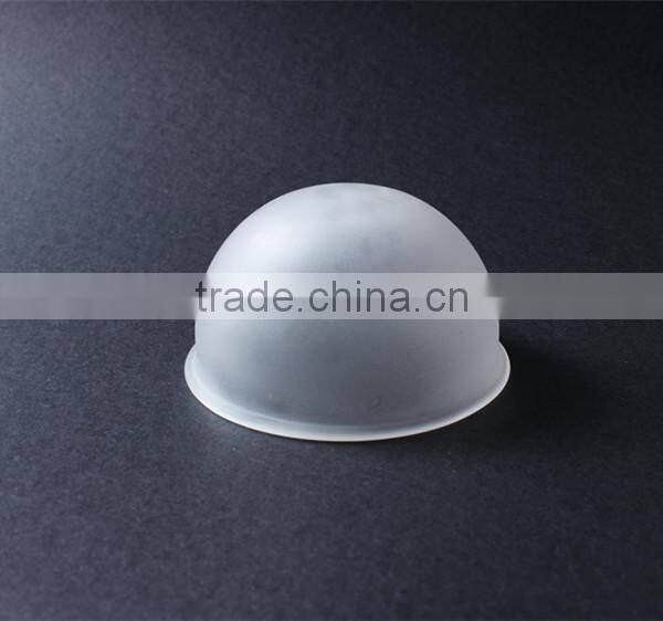 Sandblasting/Frosted glass flash lamp shade covers in the glassware factory