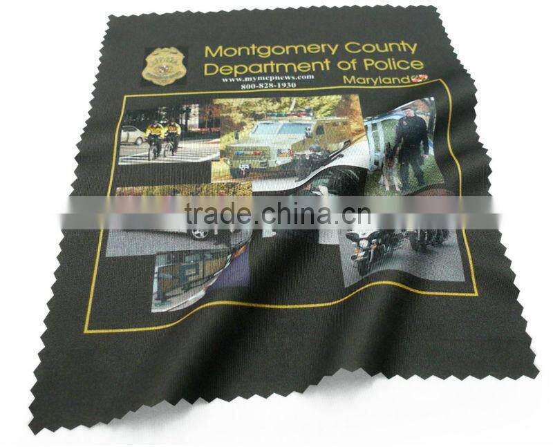 2016 custom print microfiber cleaning cloth