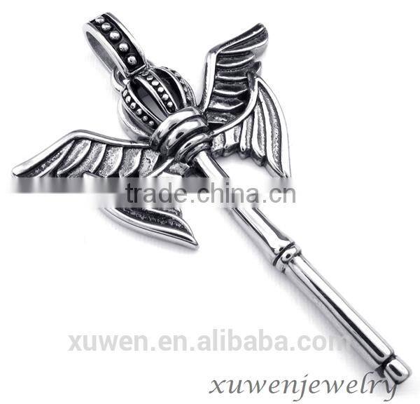 wings surgical pendant with filling black oil enamel