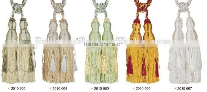 china supplier tassel fringe polyester tassel
