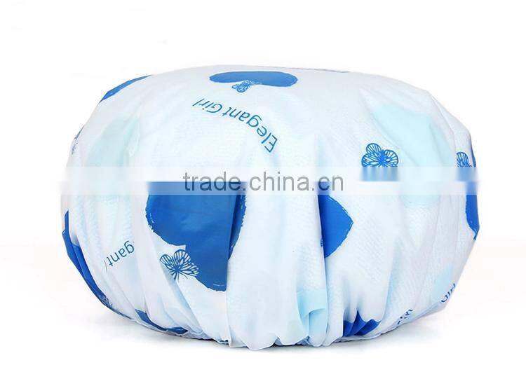 unique shower caps double layer shower cap custom printing shower caps