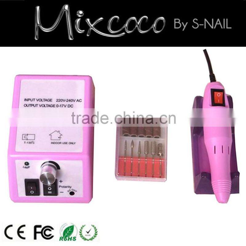 Electric Nail Manicure Polishing Machine Drill Machine with Foot Pedal 35000 rpm