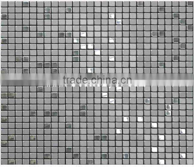 4/8/10 thickness high quality matt metallic mosaic tile