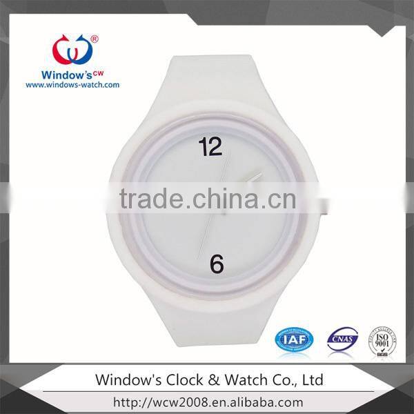 changeable face watch silicone jelly watch