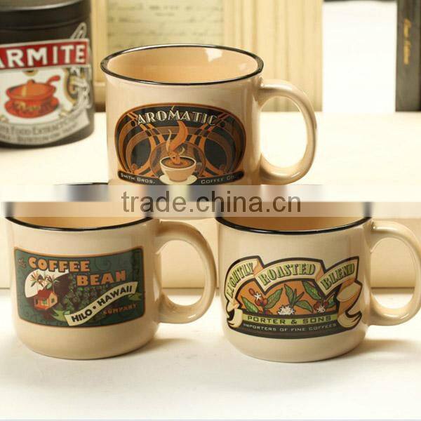 customize ceramic enamel mug