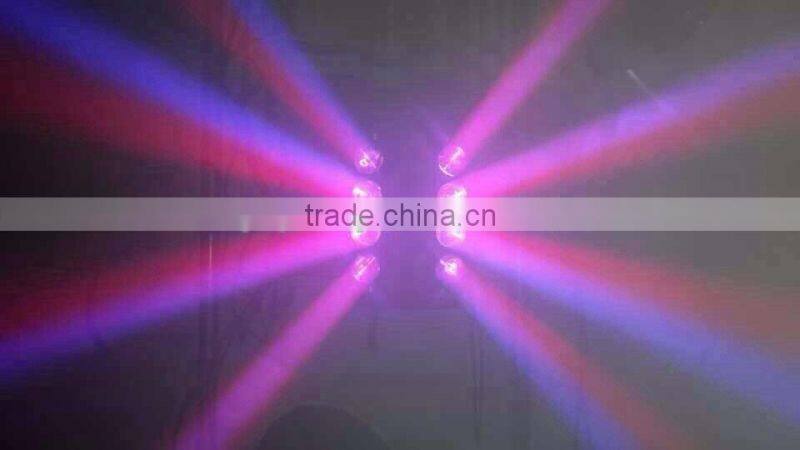 Led spider 8x10w RBGW led moving head beam pro light