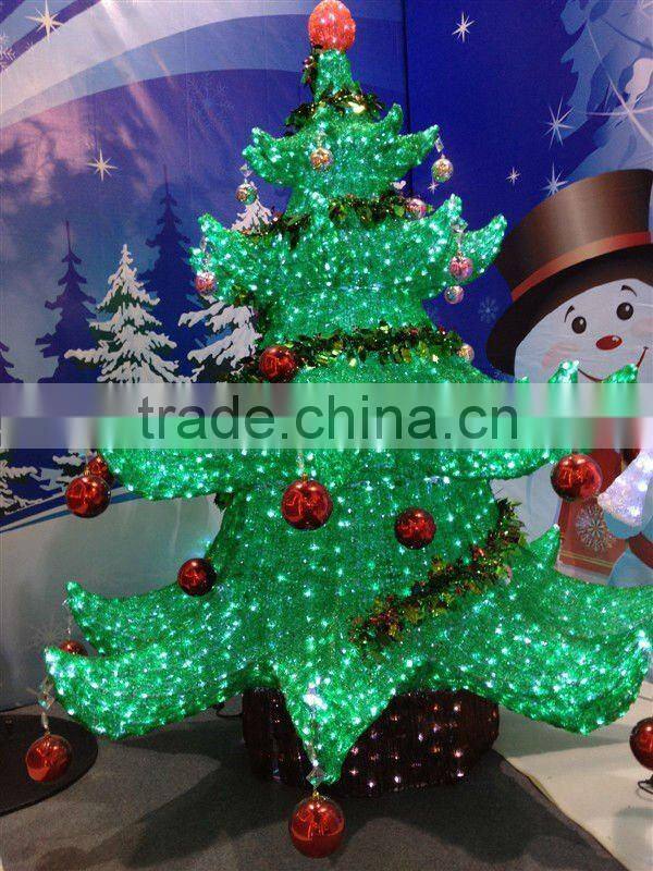 outdoor hoilday lighting led christmas tree with 24v