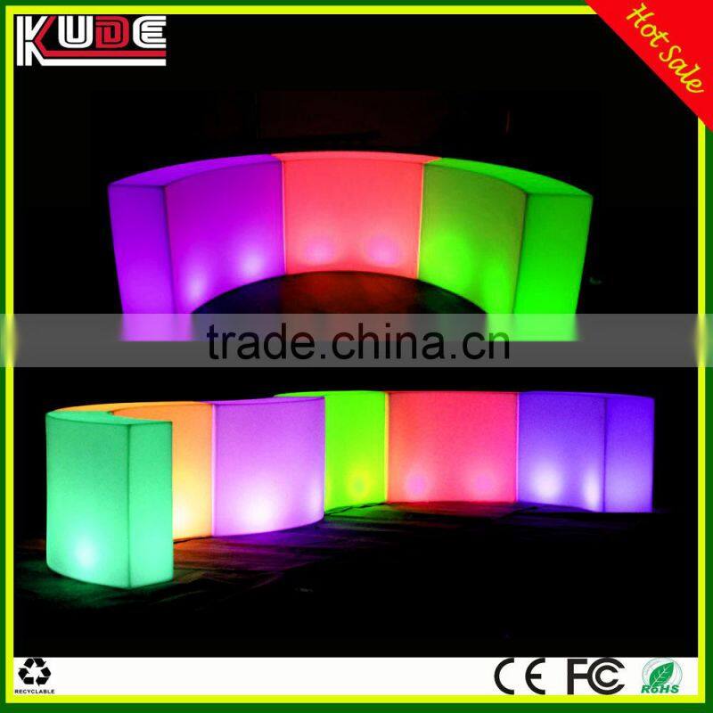 used commercial bar sale/Illuminated led Bar Counter